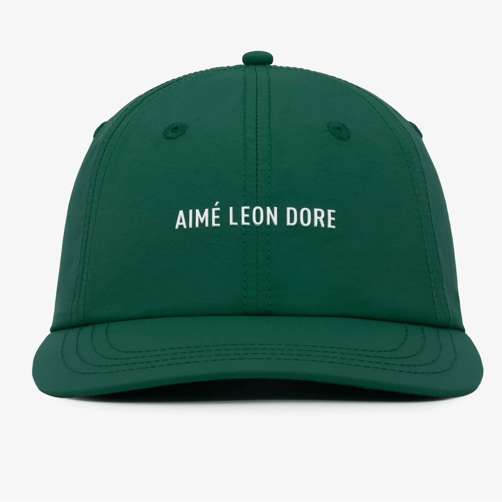 NEW AIME LEON DORE sport nylon 6 panel hat cap green